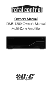 URC DMS-1200 Owners Manual