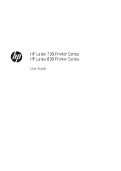 HP Latex 700 User Guide