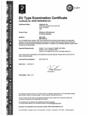 Lantronix SGX 5150 IoT Device Gateway RED000452 i03 EU NB Type Examination Certificate