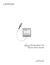 Lantronix WiPort WiPort - Evaluation Kit Quick Start Guide