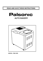 Palsonic PAB3600 Owners Manual