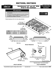 Dacor RNCT305G Planning Guide