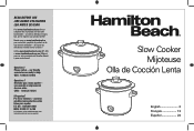 Hamilton Beach 33556 Use and Care Manual