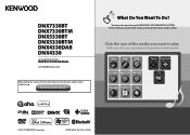 Kenwood DNX5330BTM User Manual 1