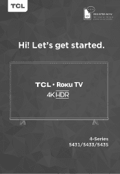 TCL 50S431 4-Series Quick Start Guide