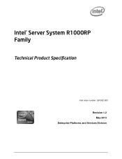 Intel R1000RP Technical Product Specification
