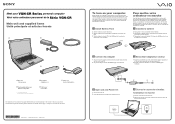 Sony VGN-CR390 Setup Guide