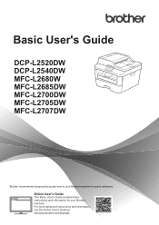 Brother International DCP-L2540DW Basic Users Guide