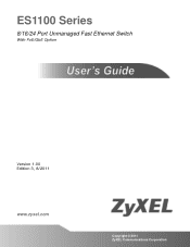 ZyXEL ES1100 Series User Guide