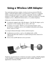 Compaq Presario X1000 Compaq and HP Notebook PC Series - Using a Wireless LAN Adapter