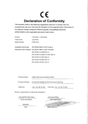 LevelOne FSW-0513 | FSW-0513Z EU Declaration of Conformity