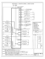 Frigidaire FGEF308TNF Wiring Diagram (English)
