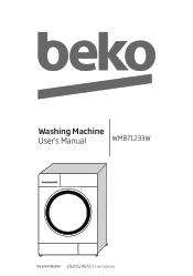 Beko WMB71233 User Manual