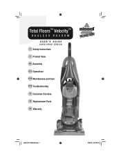 Bissell Total Floors Velocity 3990 User Guide