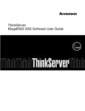 Lenovo ThinkServer RD630 MegaRAID SAS Software User Guide