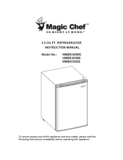 Magic Chef HMBR350WE / MCBR350WEF User Manual