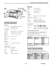 Epson P3000 Product Information Guide