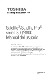 Toshiba Satellite L845-SP4211LL User Guide