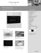 Frigidaire FGMV173KQ Product Specifications Sheet (English)