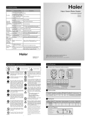Haier FCD-8.8 User Manual