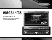 Audiovox VM9311TS Instruction Manual