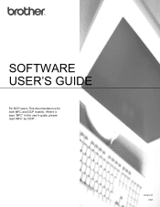 Brother International MFC 6490CW Software Users Manual - English