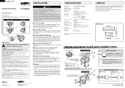 Sanyo VCC-9684VA Instruction Manual