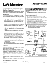 LiftMaster 78LM Instructions - Spanish