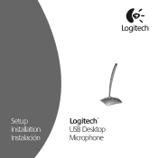 Logitech USB Desktop Microphone Manual
