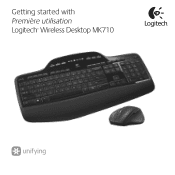 Logitech Wireless Desktop MK710 Getting Started Guide
