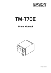 Epson TM-T70II Users Manual