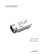 Lantronix XPort AR XPort AR - User Guide