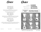 Oster 6629 English