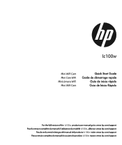HP lc100w Quick Start Guide