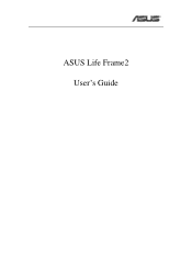 Asus S6F Leather Collection ASUS LifeFrame2 user Guide (English)