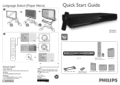 Philips BDP5320 Quick start guide