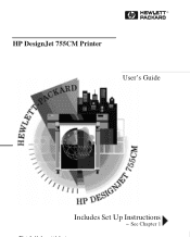 HP C3198A HP DesignJet 755CM Printer User's Guide - C3198-60051