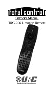 URC TRG-200 Owners Manual