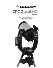 Celestron CPC Deluxe 925 HD Computerized Telescope CPC Deluxe HD Manual