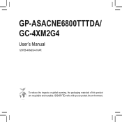 Gigabyte AORUS Gen4 AIC Adaptor User Manual