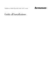 Lenovo ThinkServer RS110 (Italian) Installation Guide