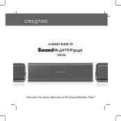 Creative Sound Blaster Roar SR20A Sound Blaster SR20A QSG EN