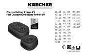 Karcher FC 4-4 Battery Set Operating instructions 1
