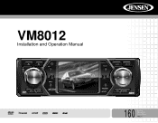 Audiovox VM8012 Operation Manual