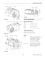 Epson PhotoPC 750Z Product Information Guide