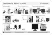 Gateway GT4026E 8511051 - Gateway Computer Setup Poster