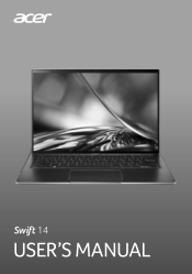 Acer Swift 14 User Manual