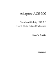 Adaptec ACS 200 User Guide
