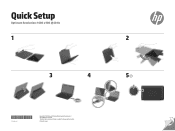 HP EliteDisplay S140u Quick Setup Guide