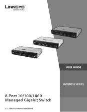 Linksys SRW208P Cisco SRW2008, SRW2008P, SRW2008MP 8-Port 10/100/1000 Managed Gigabit Switch Administration Guide